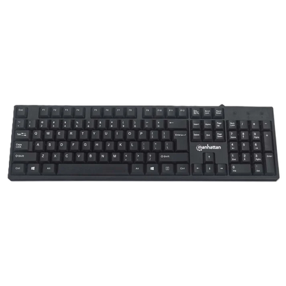 Teclado,manhattan,179324, Mx Usb Cableado