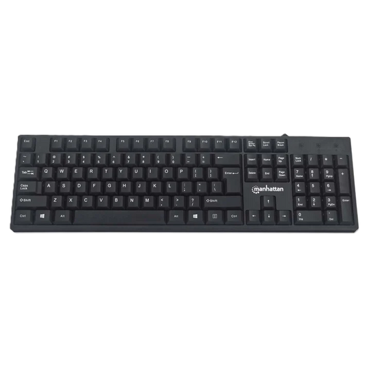 Teclado,manhattan,179324, Mx Usb Cableado
