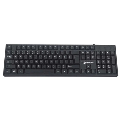 Teclado,manhattan,179324, Mx Usb Cableado