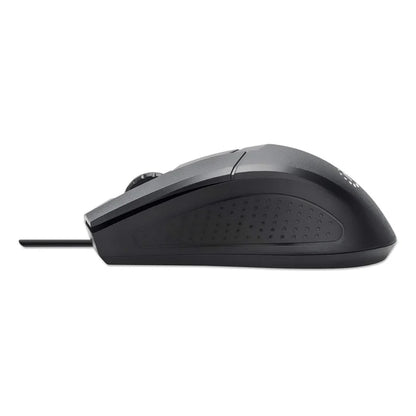 Teclado Y Mouse,manhattan,178464, Óptico Usb Cableado, Combo