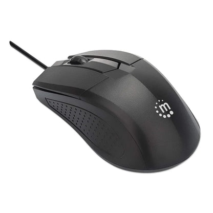 Teclado Y Mouse,manhattan,178464, Óptico Usb Cableado, Combo