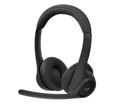 Audifonos Diadema Logitech Zone 300 Inalambricos Bluetooth Recargable Type C Negro