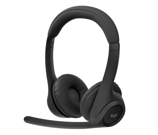 Audifonos Diadema Logitech Zone 300 Inalambricos Bluetooth Recargable Type C Negro