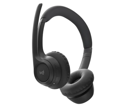 Audifonos Diadema Logitech Zone 300 Inalambricos Bluetooth Recargable Type C Negro