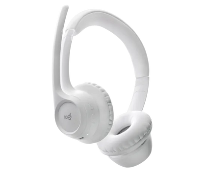 Audifonos Diadema Logitech Zone 300 Inalambricos Bluetooth Recargable Type C Blanco