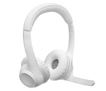 Audifonos Diadema Logitech Zone 300 Inalambricos Bluetooth Recargable Type C Blanco