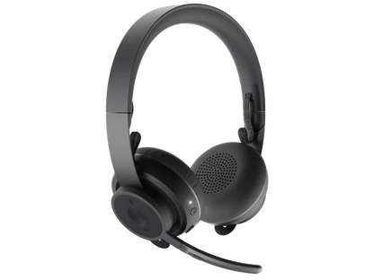 Audifonos Diadema Logitech Zone Wireles Plus Uc Inalambricos Anc Cancelacion De Ruido Recargables Negro