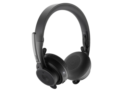 Audifonos Diadema Logitech Zone Wireles Plus Uc Inalambricos Anc Cancelacion De Ruido Recargables Negro