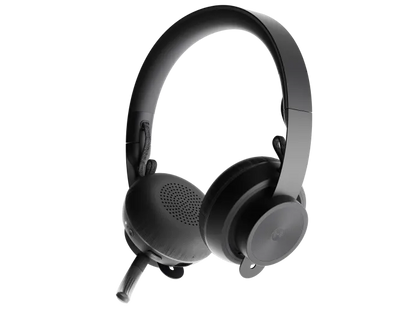 Audifonos Diadema Logitech Zone Wireles Plus Uc Inalambricos Anc Cancelacion De Ruido Recargables Negro